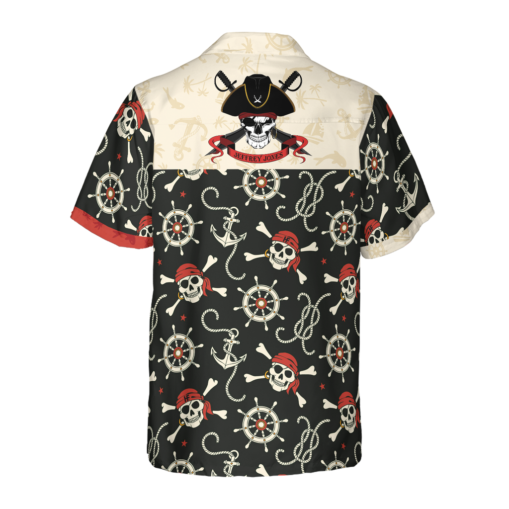 Amazing Pirate Captain Custom Hawaiian Shirt
